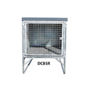 Brazzen Single Raised Dog Cage DCSR