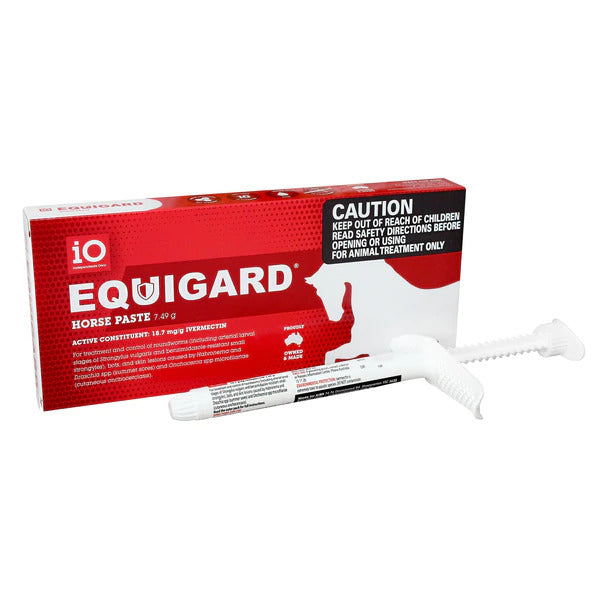 iO Equigard Horse Paste (Syringe) RED