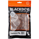 Black Dog- Carob Buttons 250gm