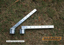Waratah Pipe Strainer Extension 45 Degree 400mm