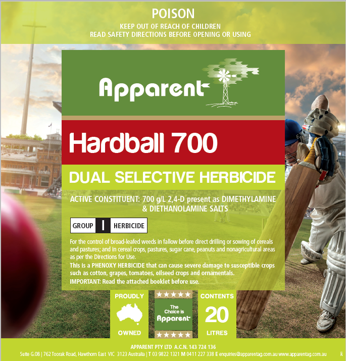 Apparent - Hardball 2,4 - D 700 DS