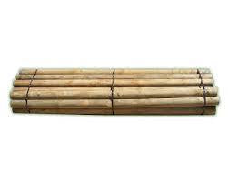 Perfect Round Pine Poles 100mm - 4"