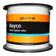 Gallagher Bayco Sighter Wire (White) 4mm