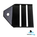 Duncan Equine 4" STALLION RAIL 45DEG NON-INSULATED ATT BRACKET