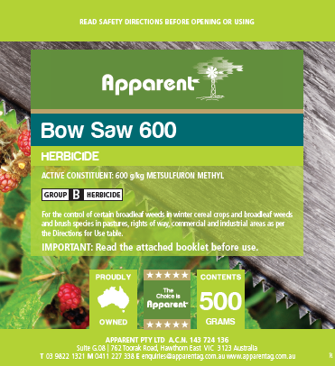 Apparent - Bow Saw 600