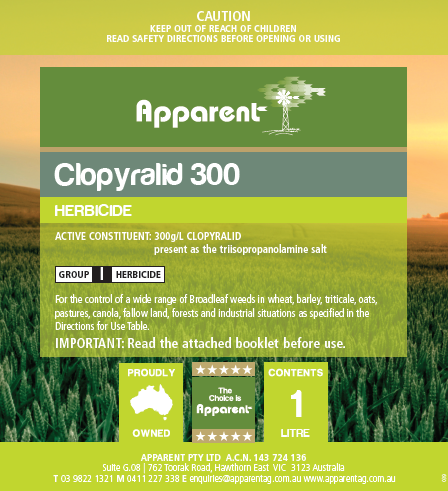 Apparent - Clopyralid 300