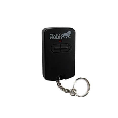 Mighty Mule Two Button Entry Transmitter, Keychain and Visor Clip - FM134