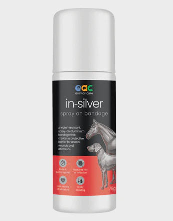 EAC In Silver Spray on Bandage