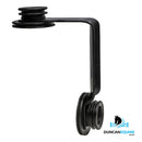 Duncan Equine 4" STALLION RAIL INSULATED TOP 90DEG BRACKET