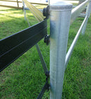 GALV STEEL ROUND POSTS 100NB (CAP INCLUDED)