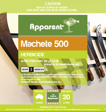 Apparent - Machete 500 - 20Ltr
