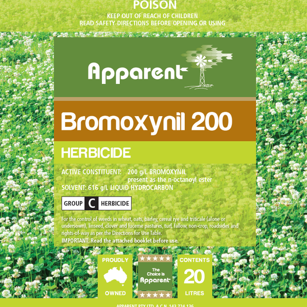 bromoxynil herbicide Apparent - Bromoxynil 200