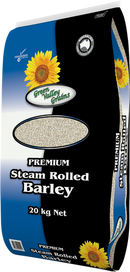 Green Valley Steam Rolled Barley - 20Kg