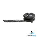 Duncan Equine GALV SCREW-IN CORNER ROLLER - EXTRA LONG