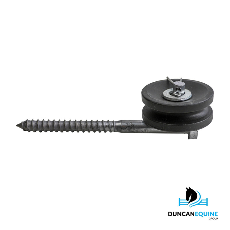 Duncan Equine GALV SCREW-IN CORNER ROLLER - EXTRA LONG