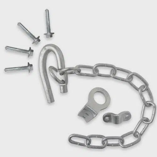 Rotech Screw-On 350mm Chain Hook Latch Kit (Inc. Screws) - SCLK350